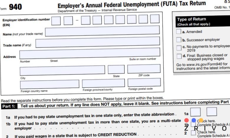 unemployment tax form