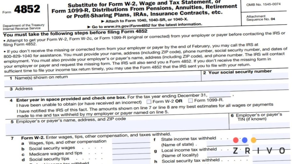 Form 1310 Instructions -2021 - 2022 IRS Forms - Zrivo