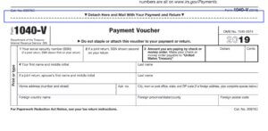 The Full Guide On Form 1040-V Payment Voucher