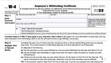 How To Fill Out A W-4 Form In 2024