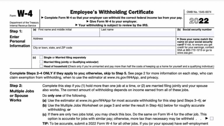 How To Fill Out A W-4 Form In 2024