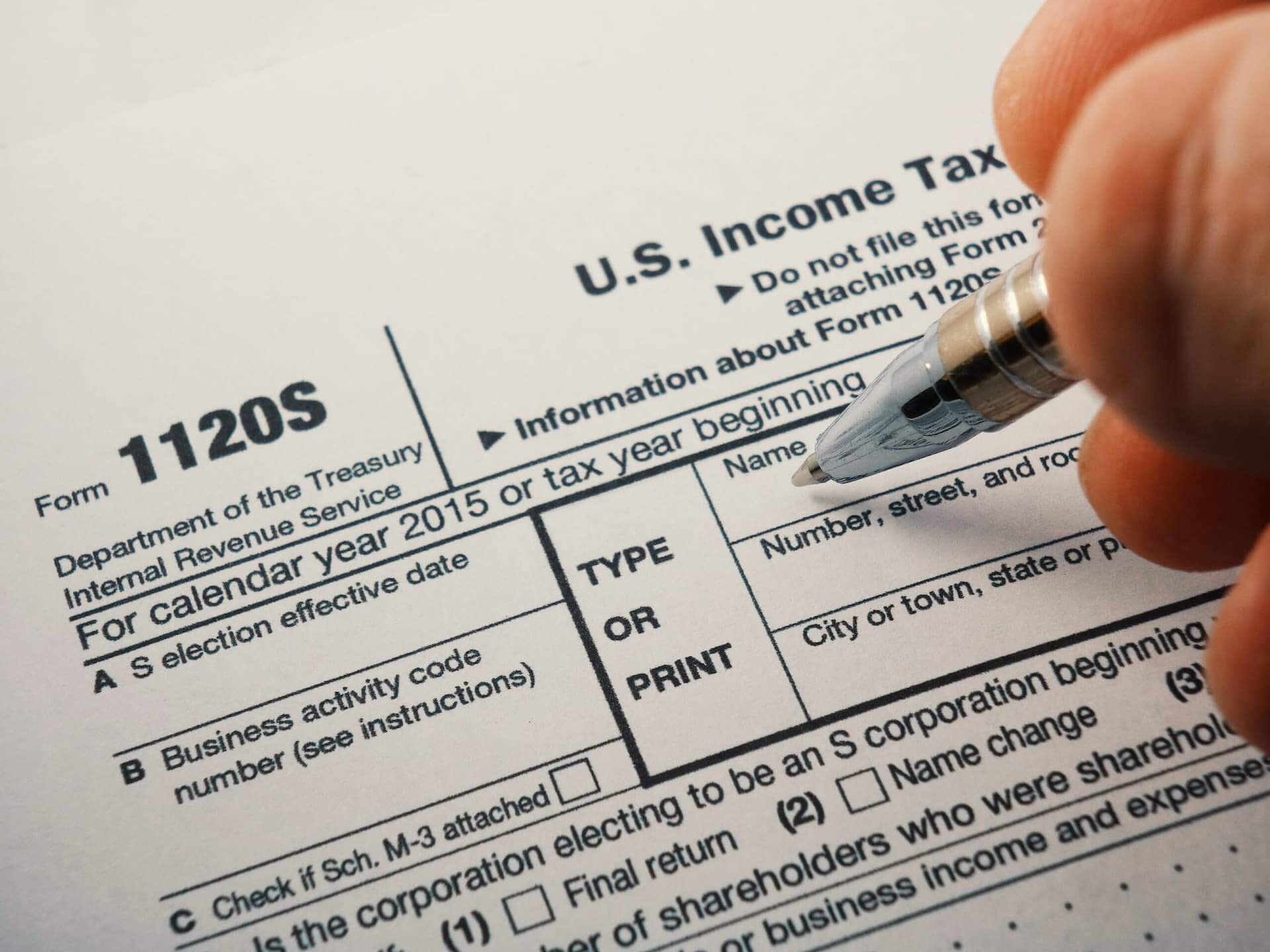 Form 1120S Extension 2023 - 2024