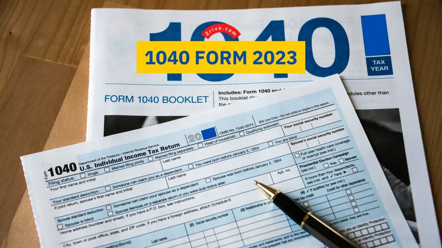 1040 Form 2023 2024