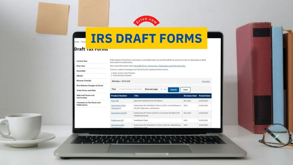 IRS Draft Forms 2023 2024