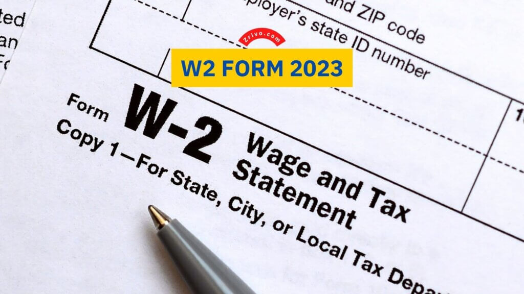 W2 Form Instructions 2023 2024 To File