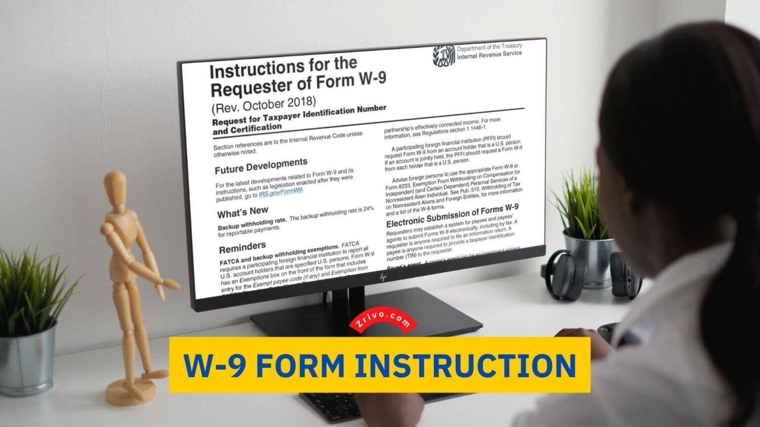 W9 Form Instruction 2023 2024