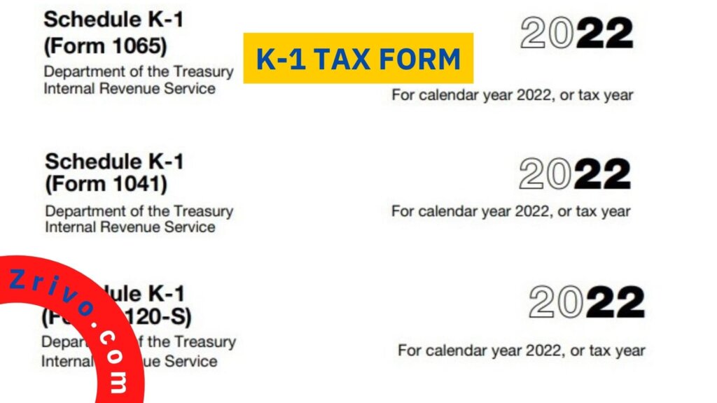 K-1 Tax Form 2024