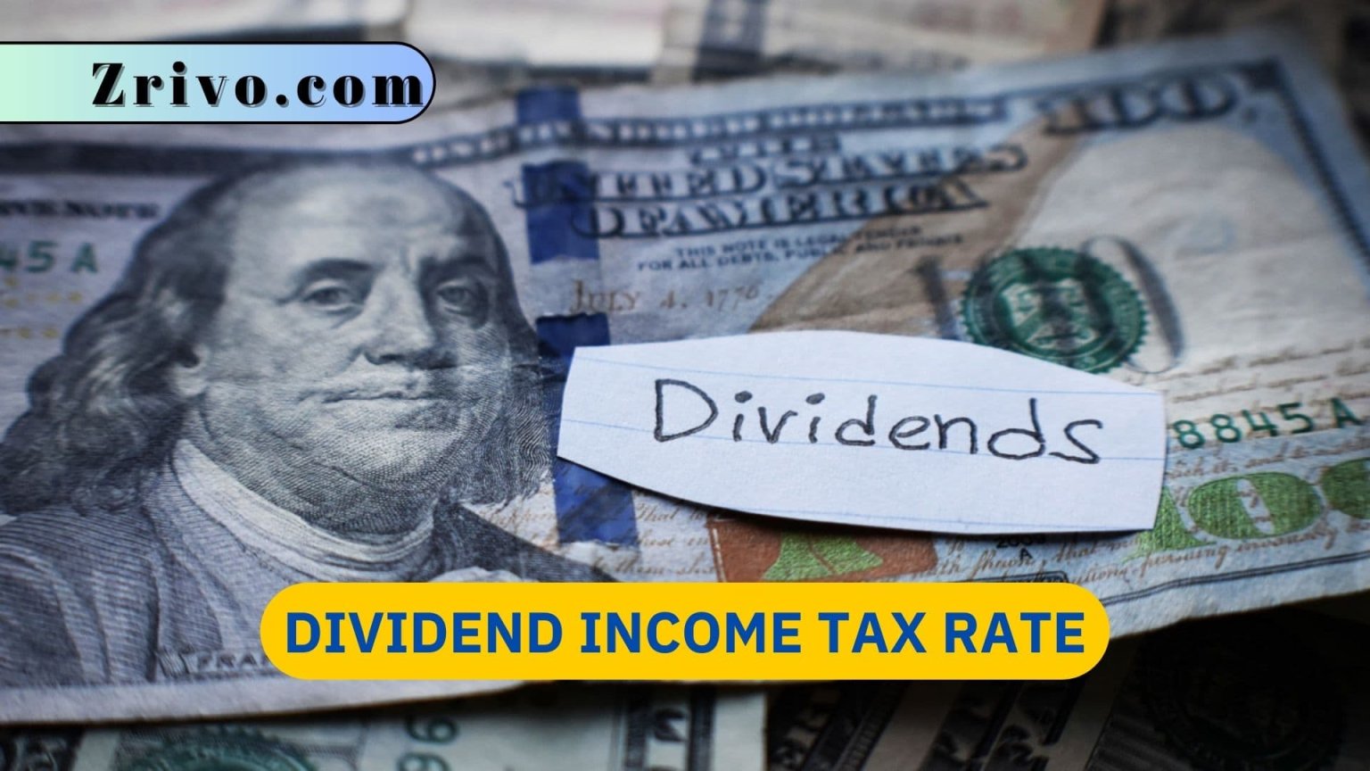 Dividend Tax Rate 2023 2024