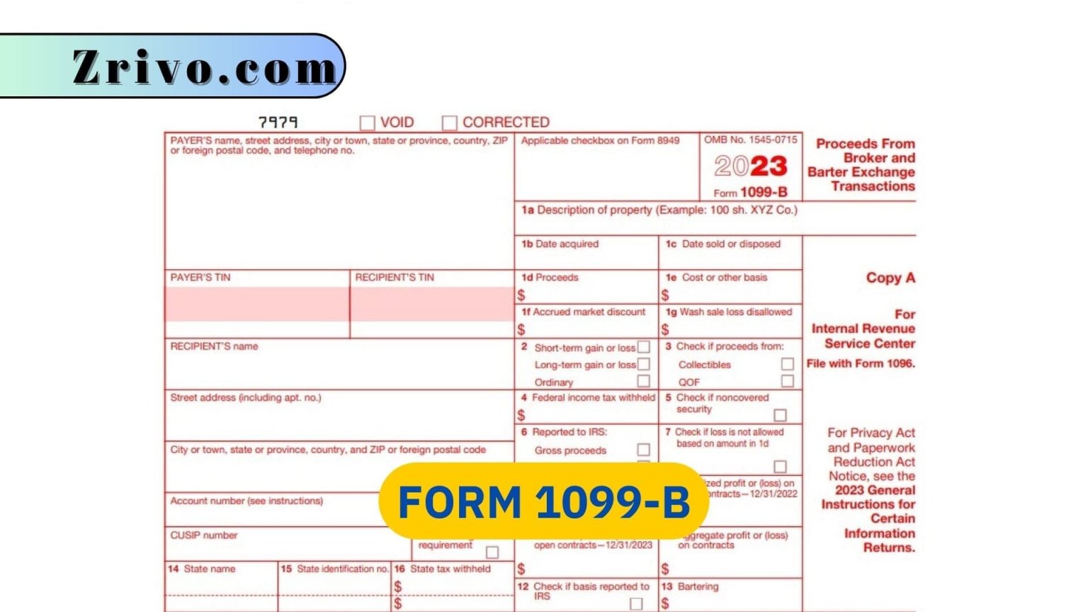 Timing Of Payments For 1099   Form 1099 B 1536x864 