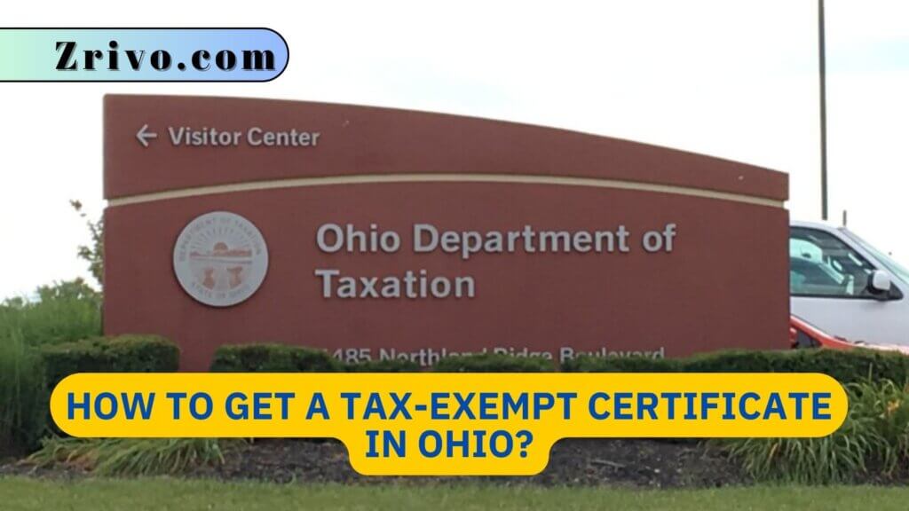 How To Get A Tax Exempt Certificate In Ohio