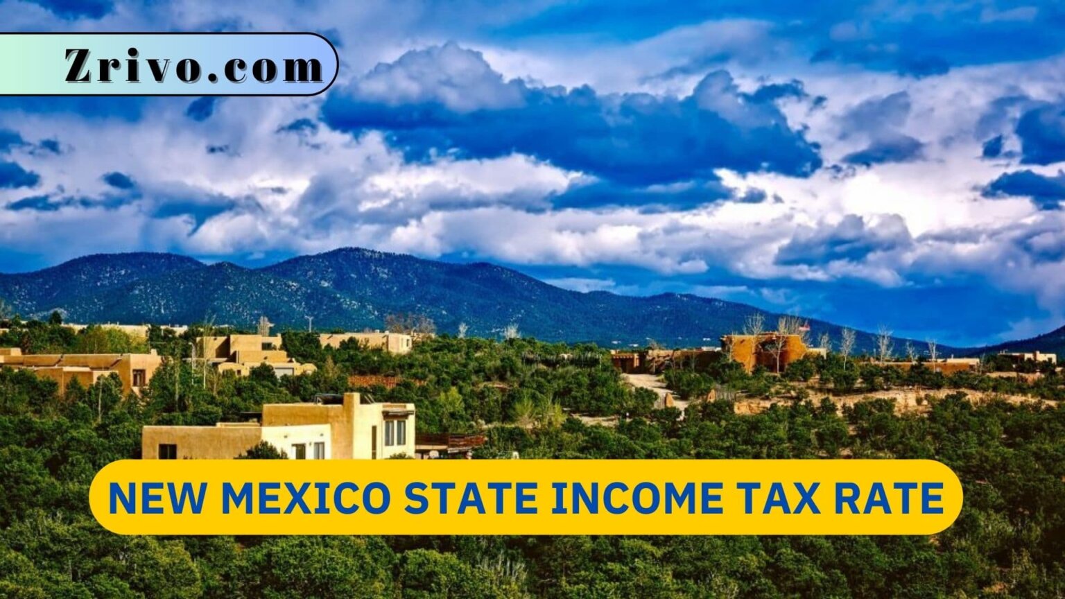 New Mexico State Tax Rate 2024