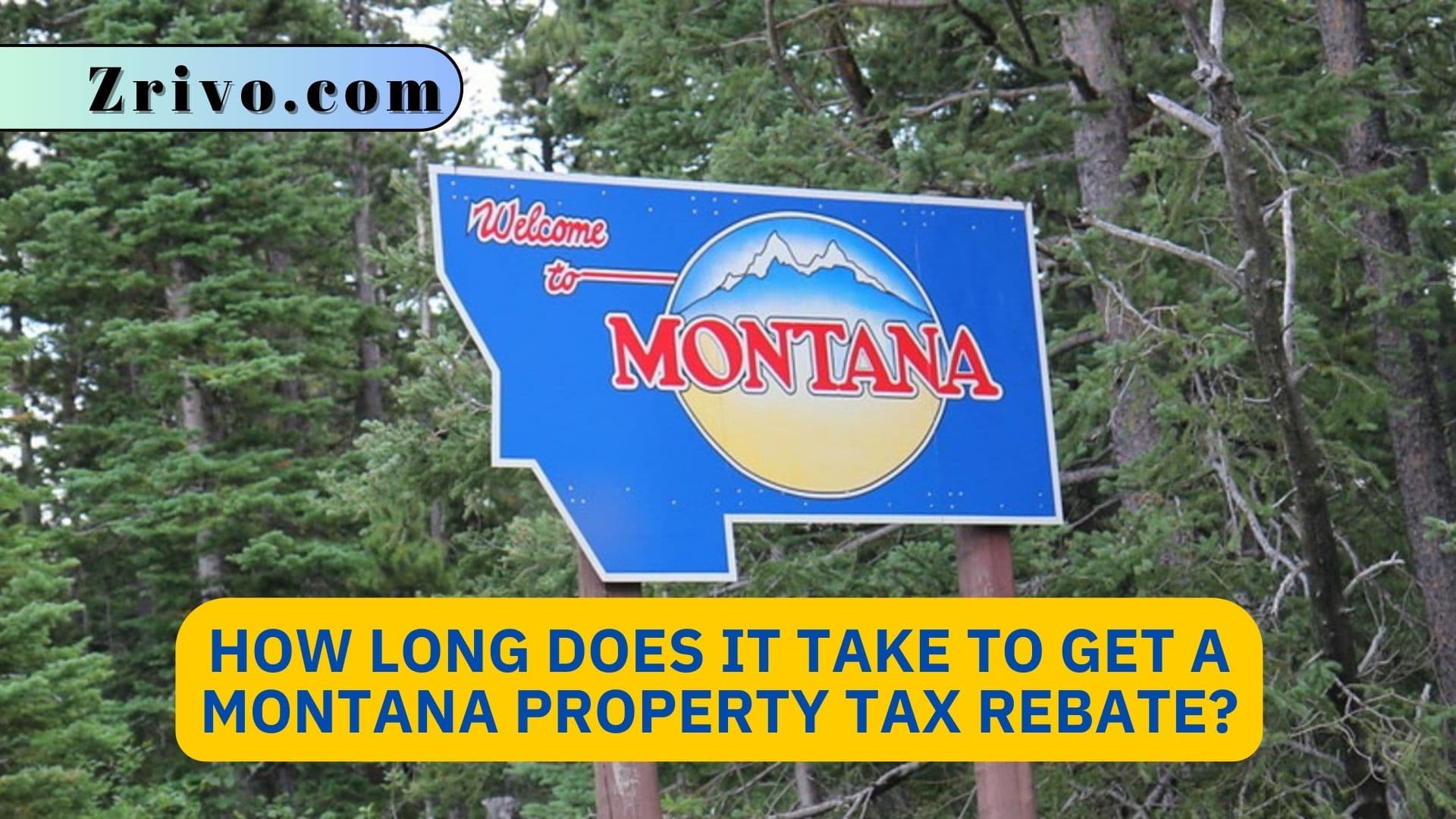 How Long Does It Take To Get A Montana Property Tax Rebate?