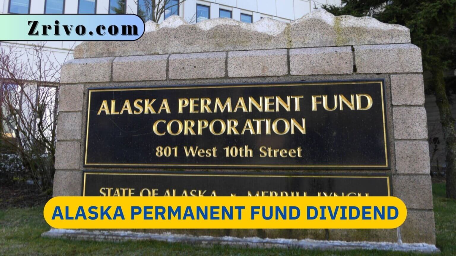 Alaska Permanent Fund Dividend 2023 2024