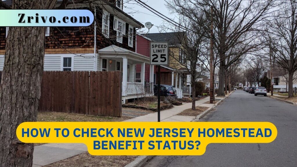 How To Check New Jersey Homestead Benefit Status?