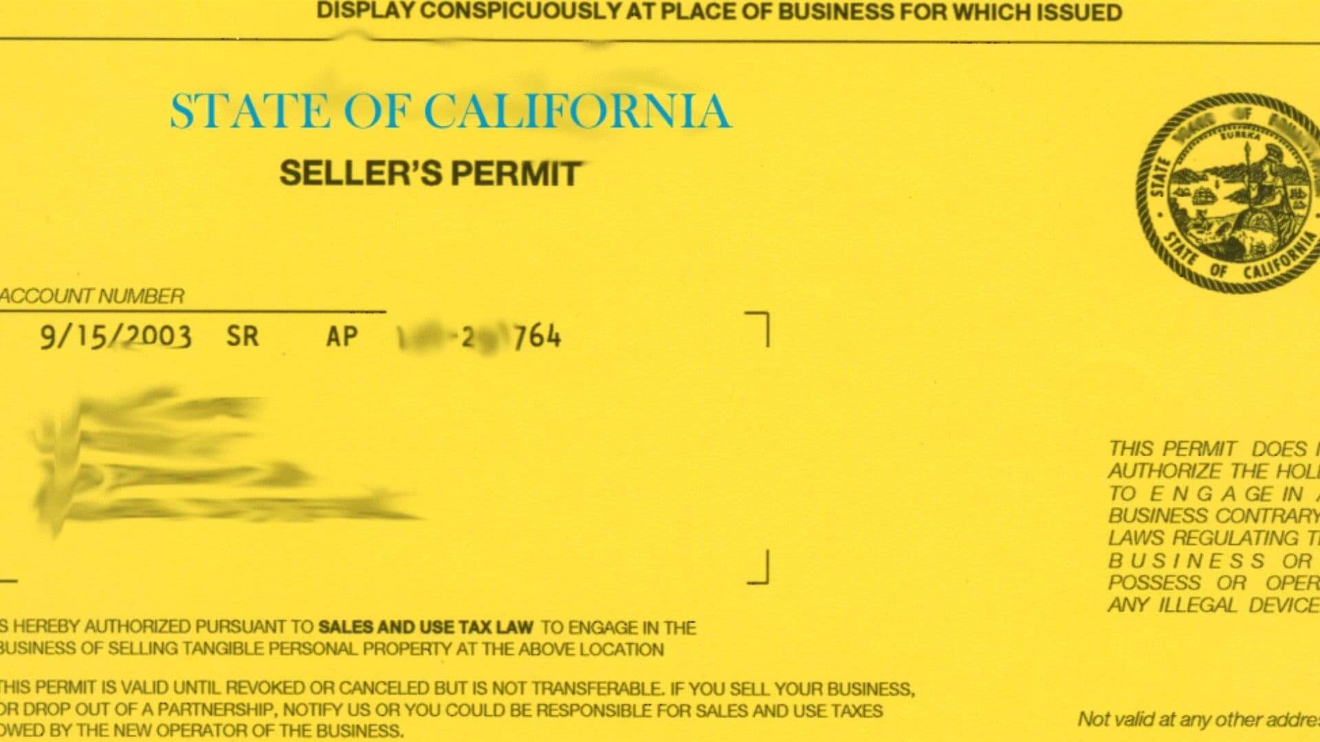 What Is A California Resale Certificate?