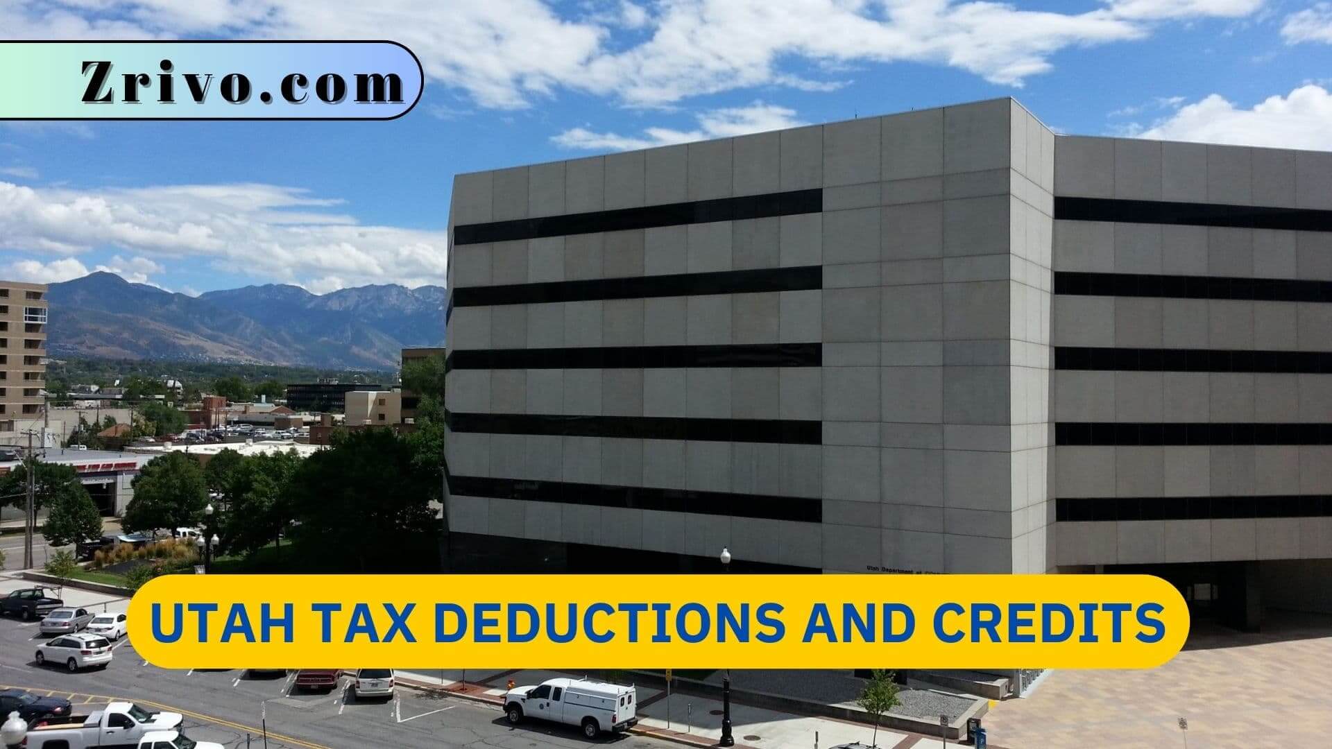 Utah Tax Deductions and Credits